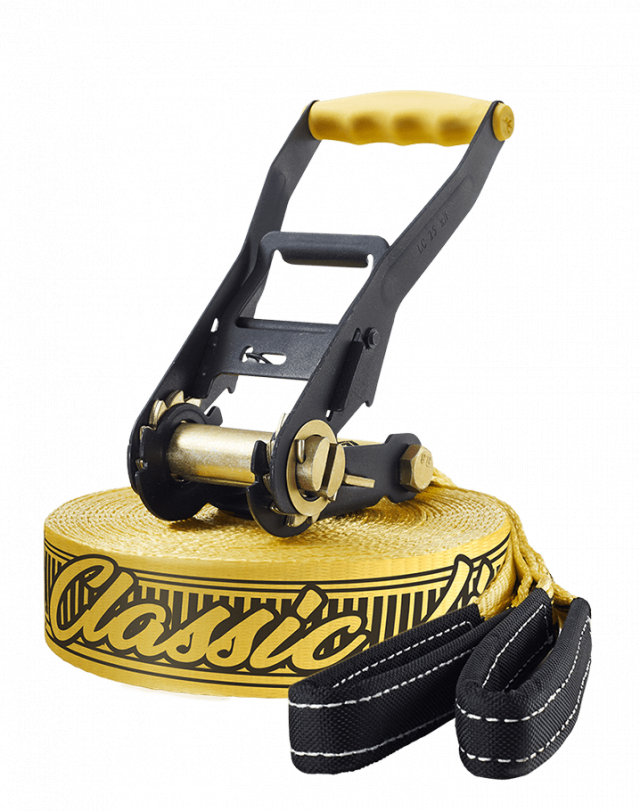 Gibbon Slackline set met alle benodigdheden