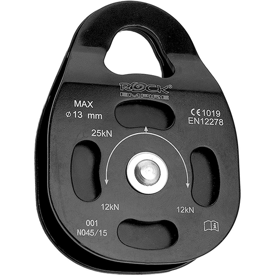 Rock Empire Pulley Ball Bearing Black